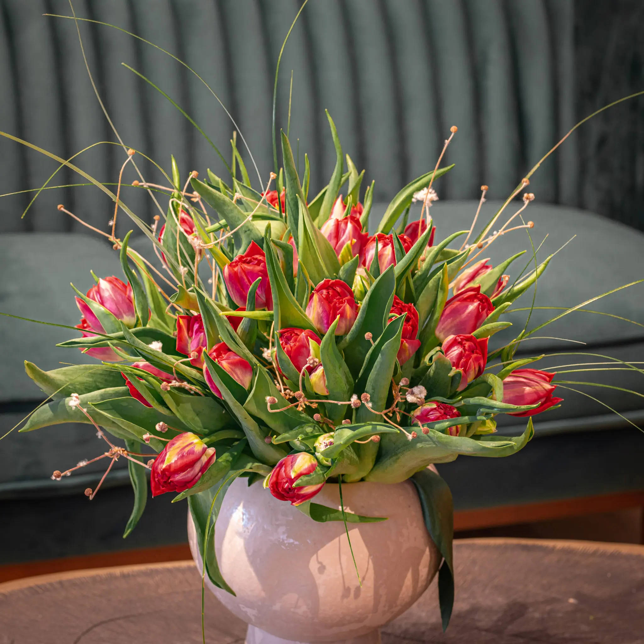 bukiet z tulipanów, kwiaciarnia bielsko biała